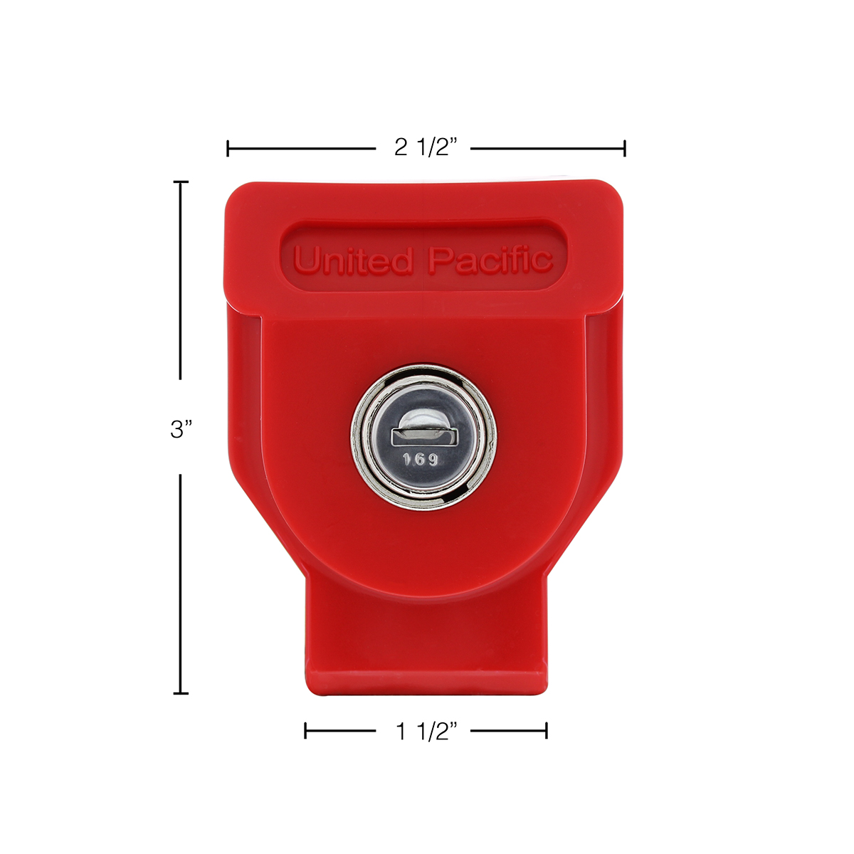 Heavy Duty Plastic Gladhand Lock - Individually Keyed - Thumbnail 4