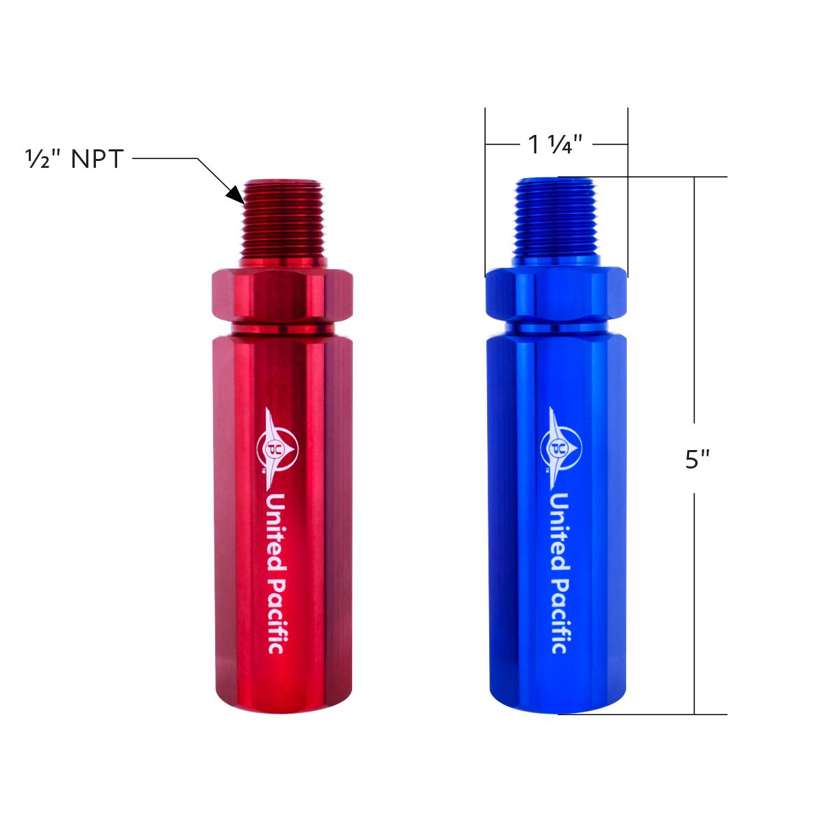 Hex Aluminum Gladhand Extension Grip (Pair) - Thumbnail 4