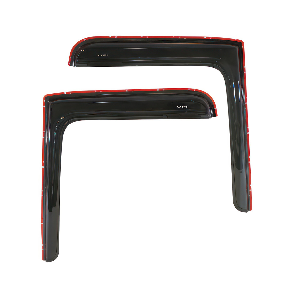 Window Vent Visor For 2008-2017 Freightliner Cascadia - Smoke (Pair) - Thumbnail 5