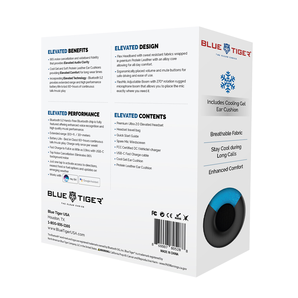 Blue Tiger Elevate Ultra 2.0 Headset - Black - Thumbnail 13