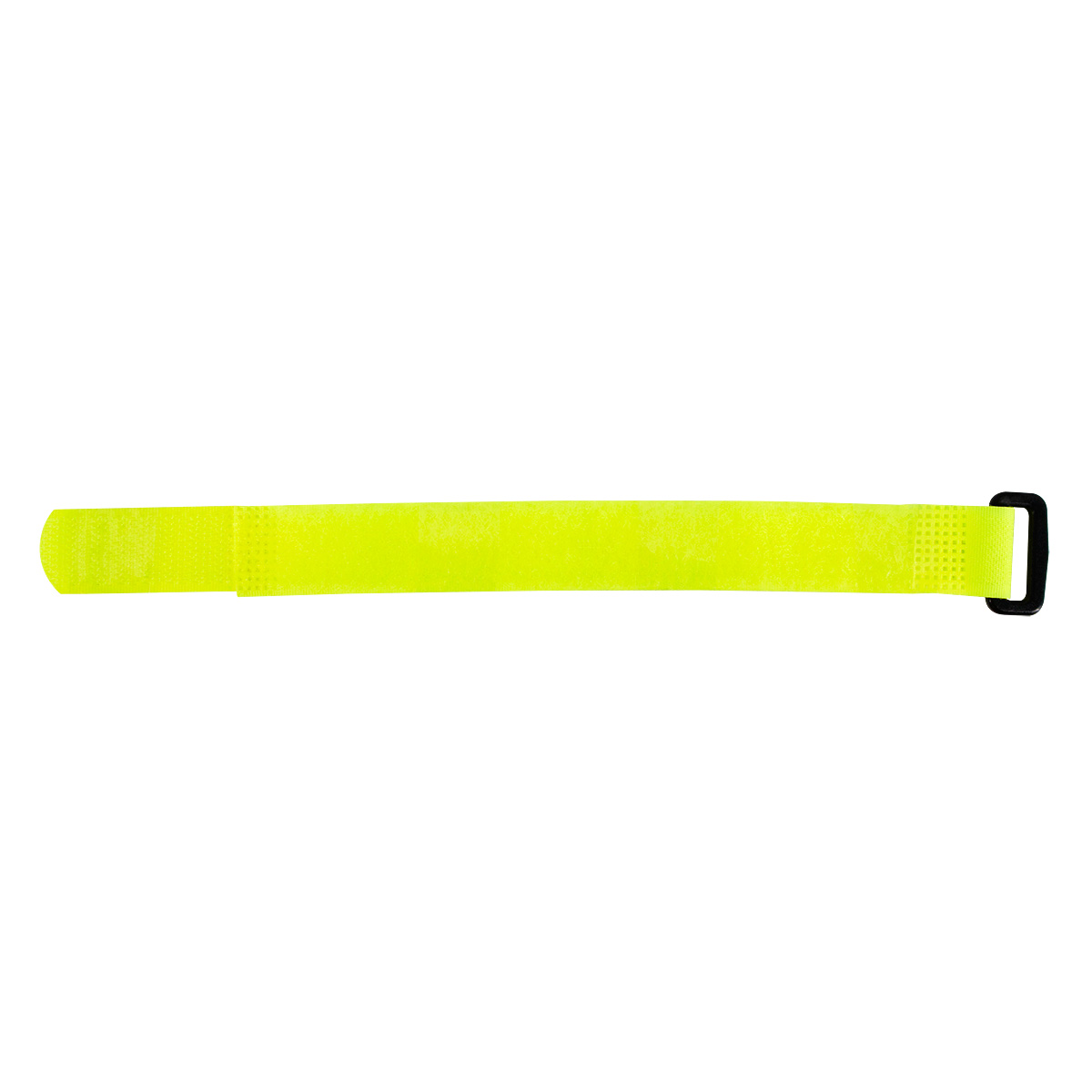 8" x 3/4"  Neon Hook & Loop Velcro Strip-Tie Fasteners with Buckle (8-Pack) - Thumbnail 2