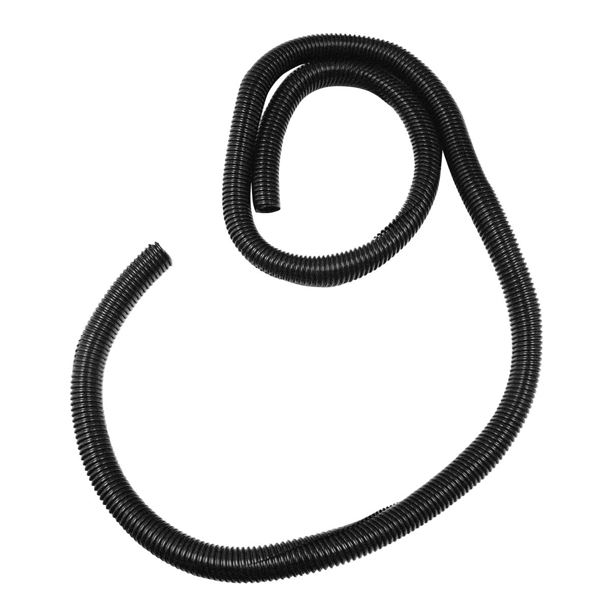 3/4" I.D. Black Flex-Guard Convoluted Split Seam Tubing, 5 Ft. - Thumbnail 2