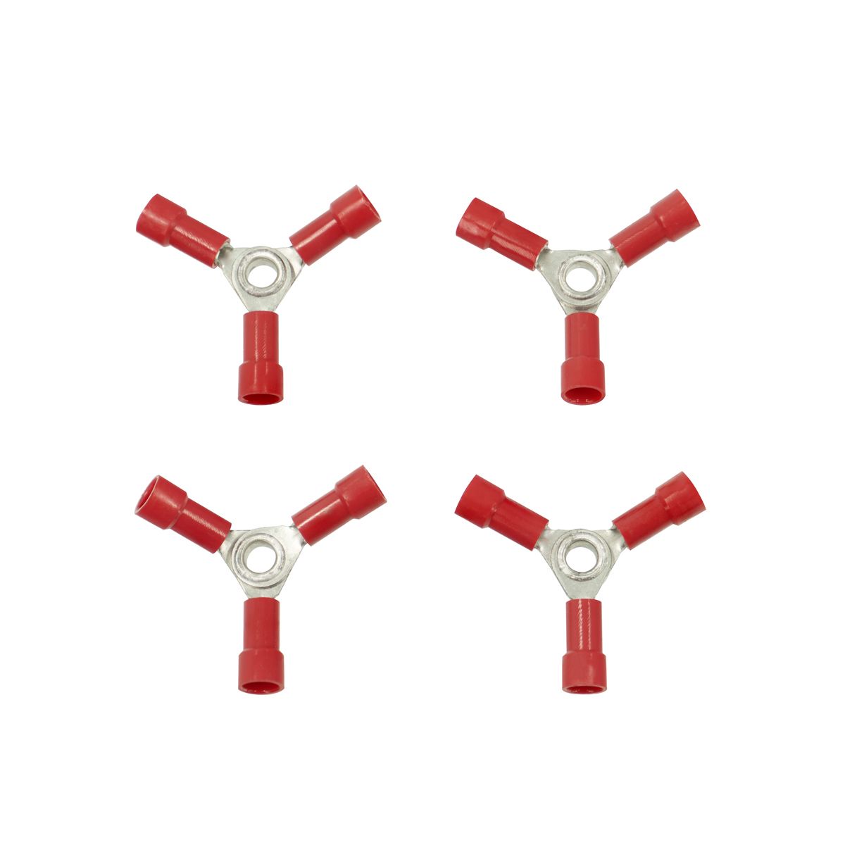 22-18 AWG 3-Way (Y) Vinyl Connector (4-Pack)