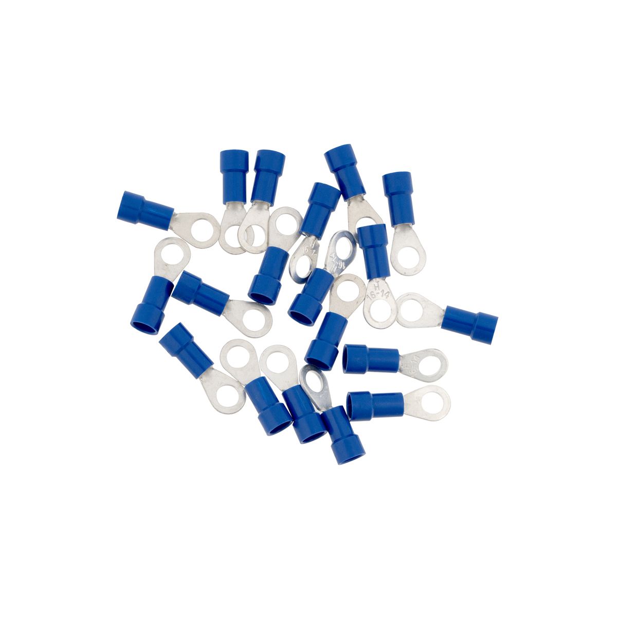 16-14 AWG #10 Stud Vinyl Ring Terminal (19-Pack)