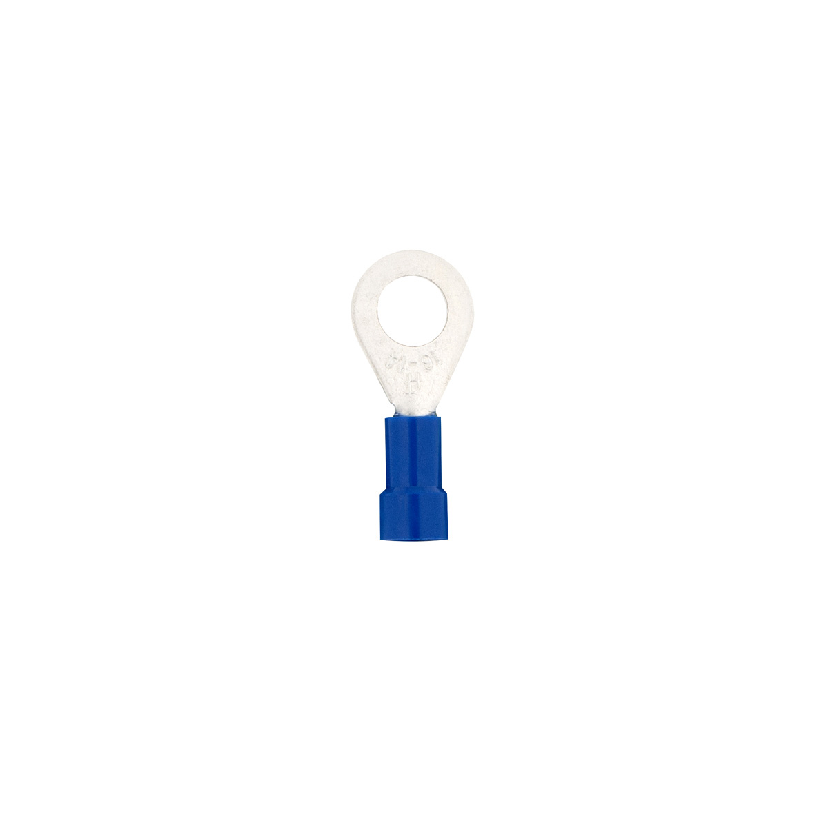16-14 AWG 1/4" Stud Vinyl Ring Terminal (14-Pack) - Thumbnail 3