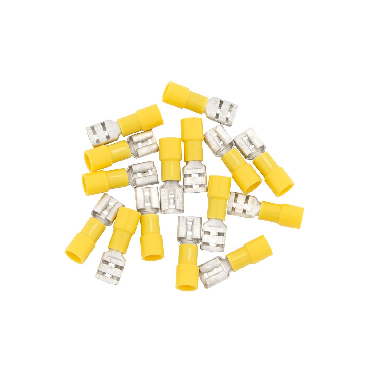 12-10 AWG .250 Tab Vinyl FM Disconnect (15-Pack)