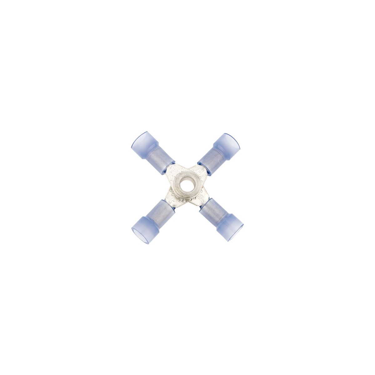 16-14 AWG 4-Way (X) Nylon Connector (4-Pack) - Thumbnail 3