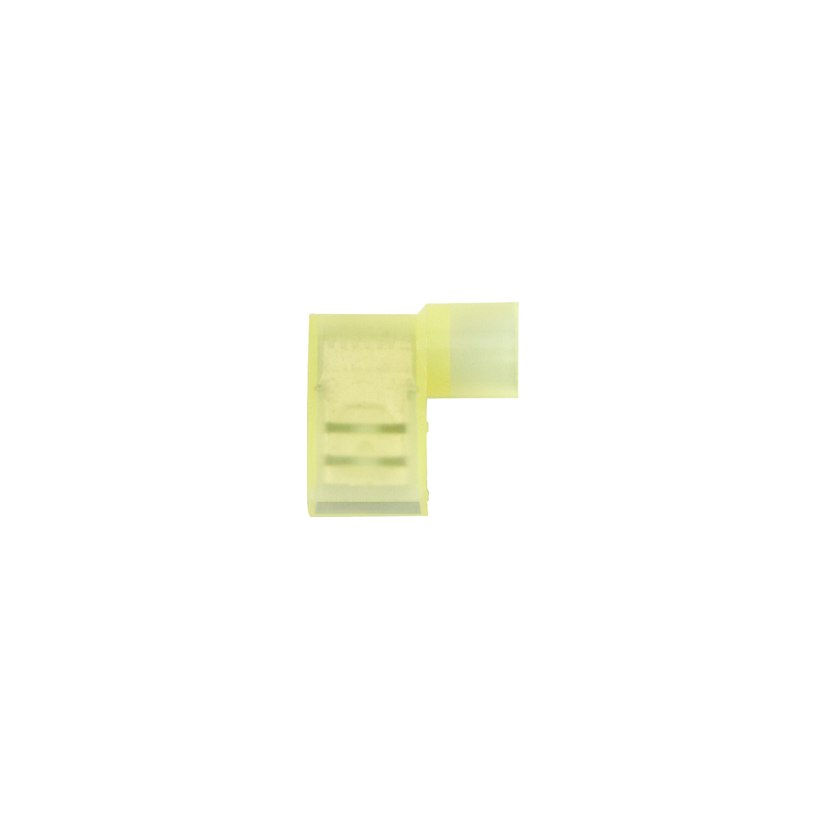 12-10 AWG .250 Tab Nylon Flag Terminal (4-Pack) - Thumbnail 2