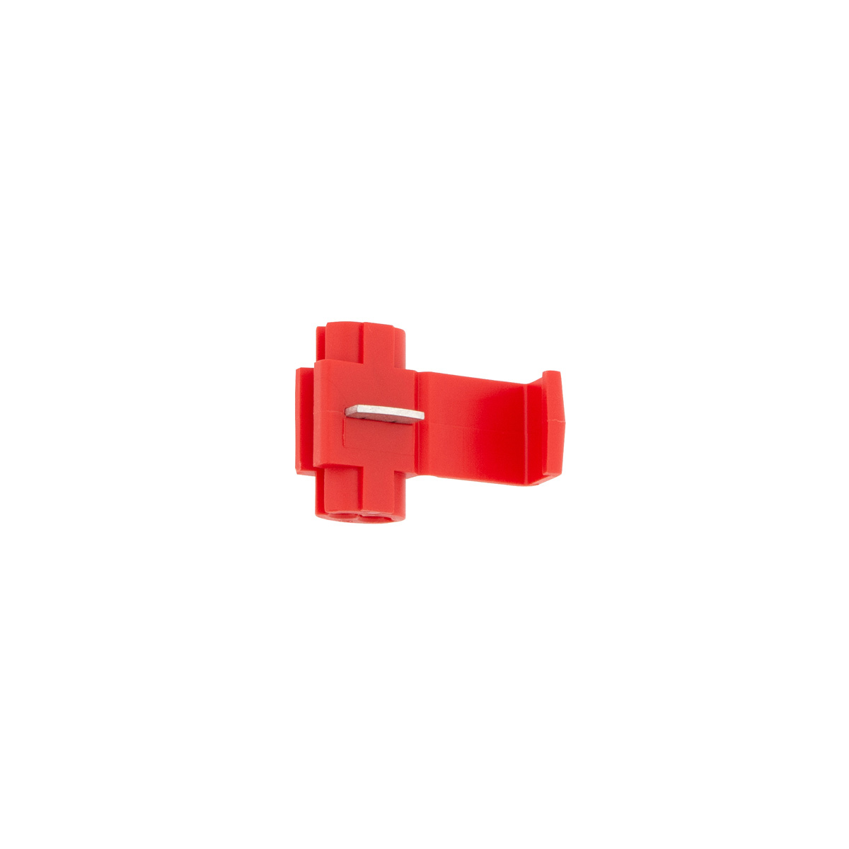 22-16 AWG Red Mid-Line Tap Connector w/ Stop (6-Pack) - Thumbnail 3
