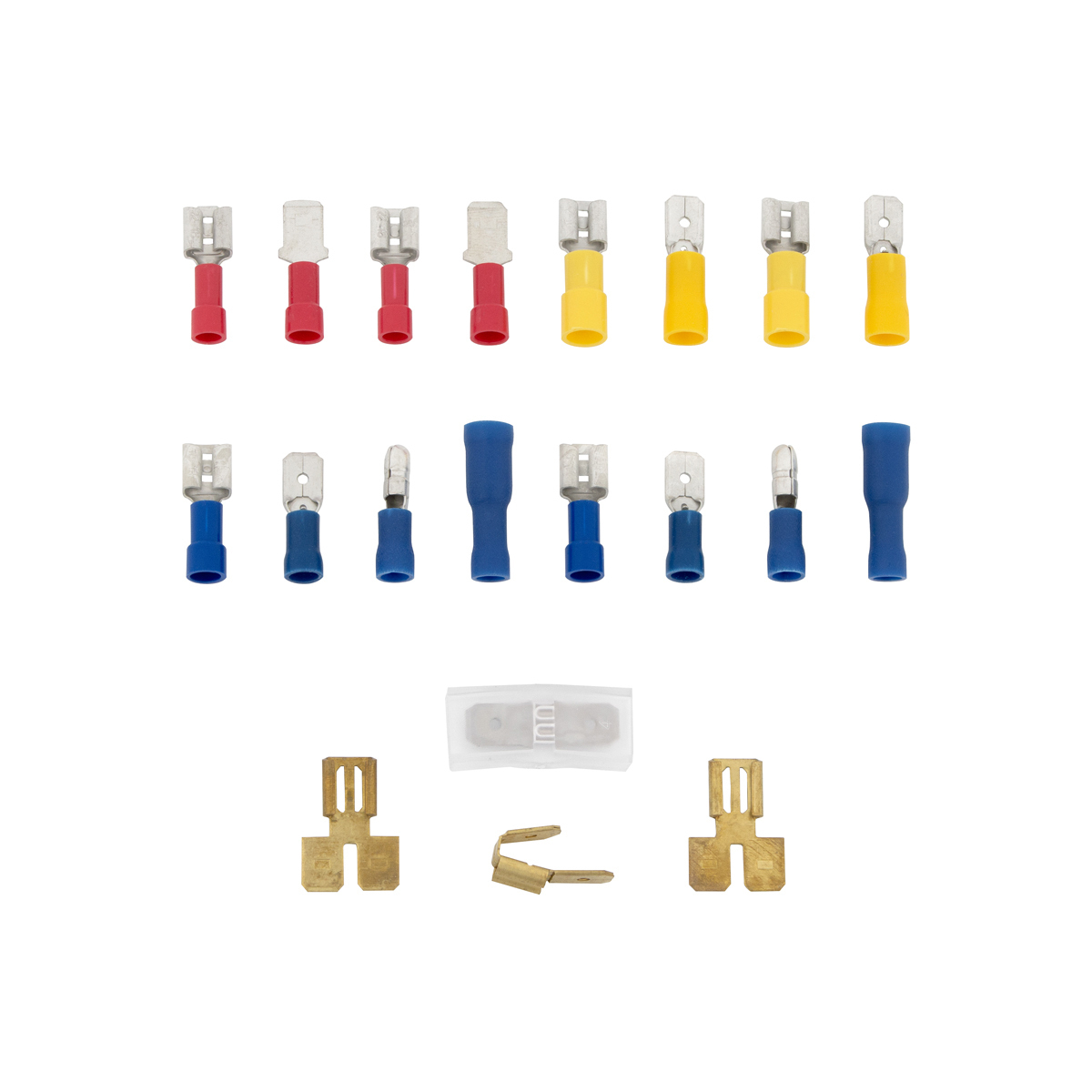 22-10 AWG Assorted Vinyl Disconnect Kit (20-Pack) - Thumbnail 7