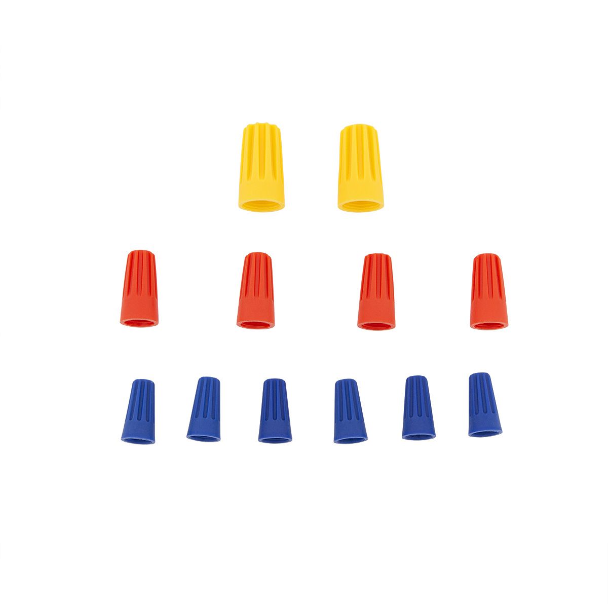 22-12 AWG Assorted Twist Connectors (12-Pack)