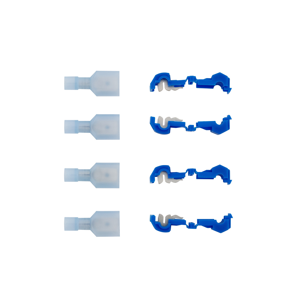 16-14 AWG .250 Tab FI Nylon M Disconnect w/ 16-14 AWG T-Tap Slice, 4/4 Pcs. - Thumbnail 6