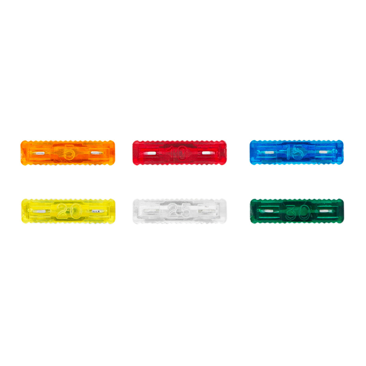 ATC Fuse Kit 5,10,15,20,25,30 Amp ATC Fuses (6-Pack) - Thumbnail 3