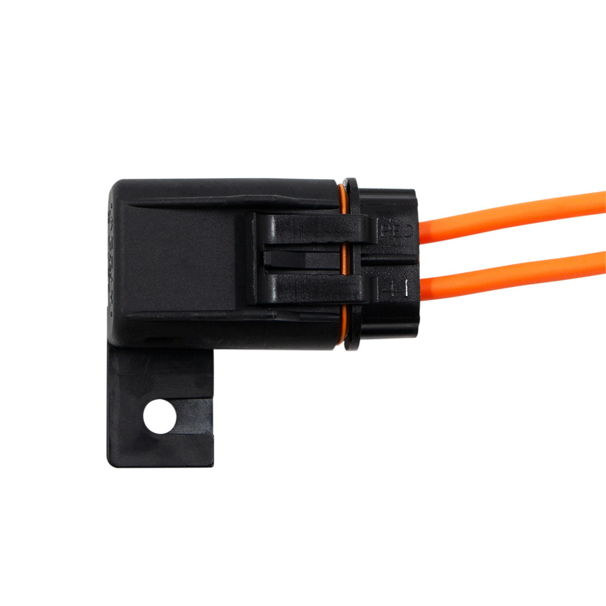 In-Line HD ATC/ATO Waterproof Fuseholder w/ (2) 8" 12 AWG Orange GXL Leads - Thumbnail 3