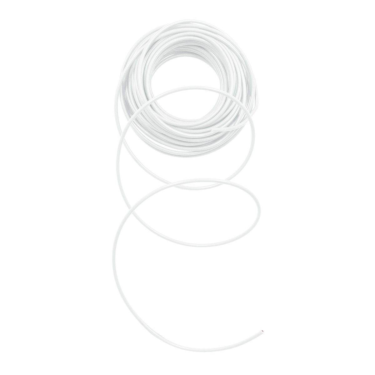 Primary Wire - Rated 80°C 18 AWG, White 30 Ft. - Thumbnail 2