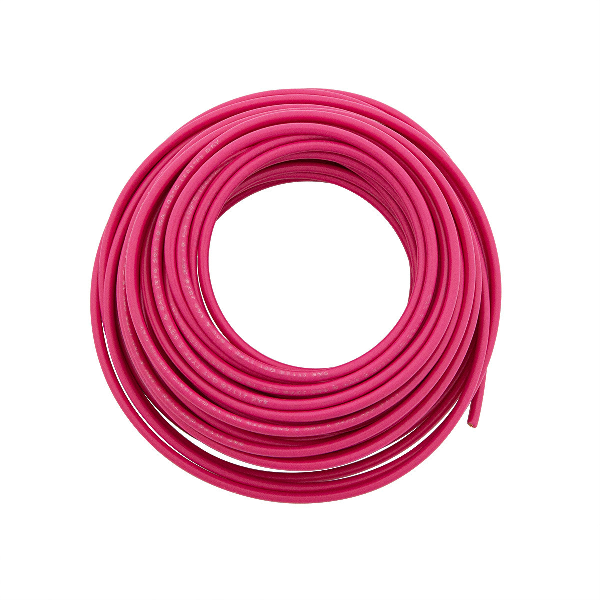 Primary Wire - Rated 105°C 18 AWG, Pink 30 Ft. - Thumbnail 4