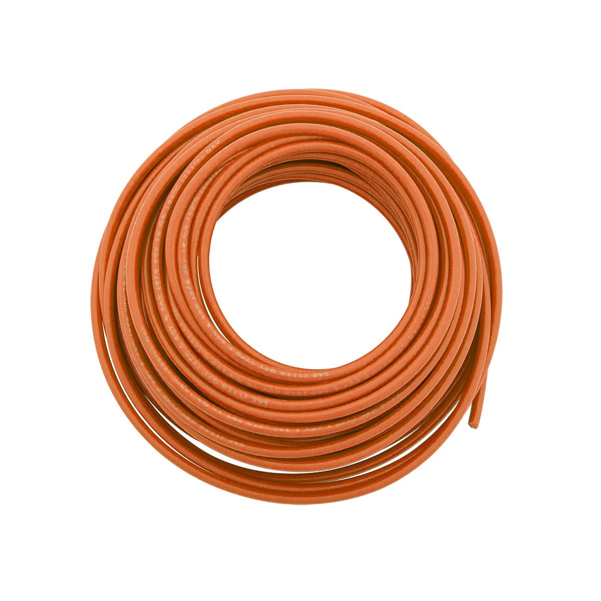Primary Wire - Rated 80°C 18 AWG, Orange 30 Ft.