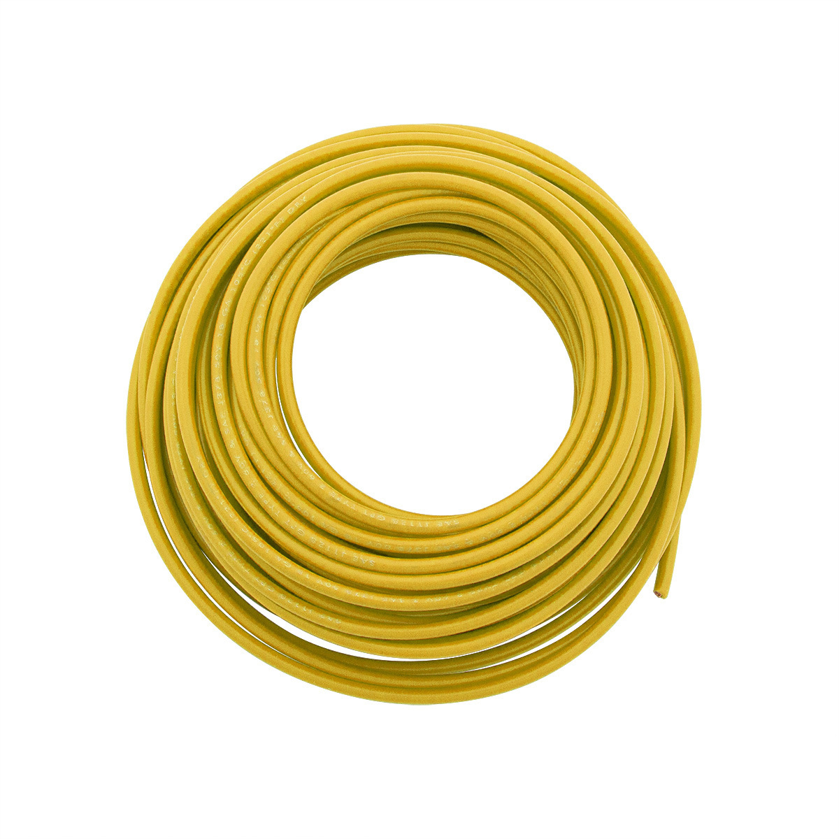 Primary Wire - Rated 80°C 18 AWG, Yellow 30 Ft. - Thumbnail 4