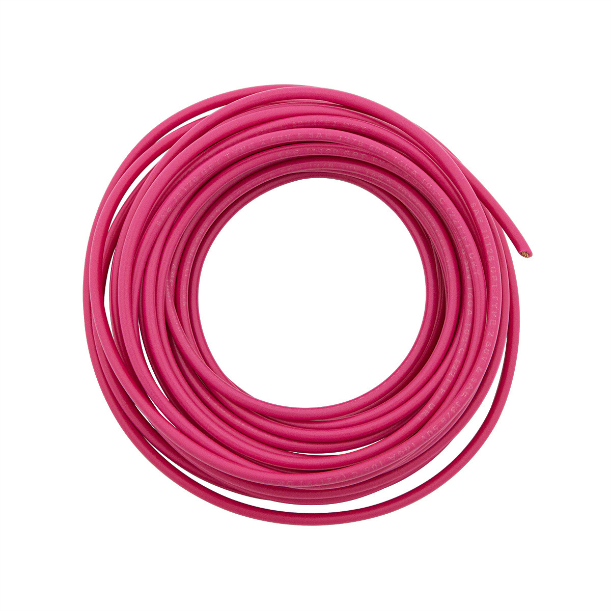 Primary Wire - Rated 105°C 16 AWG, Pink 20 Ft. - Thumbnail 4