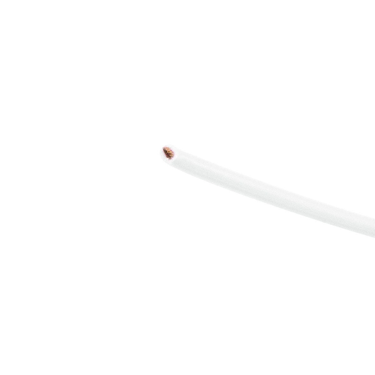 Primary Wire - Rated 80°C 14 AWG, White 15 Ft. - Thumbnail 3