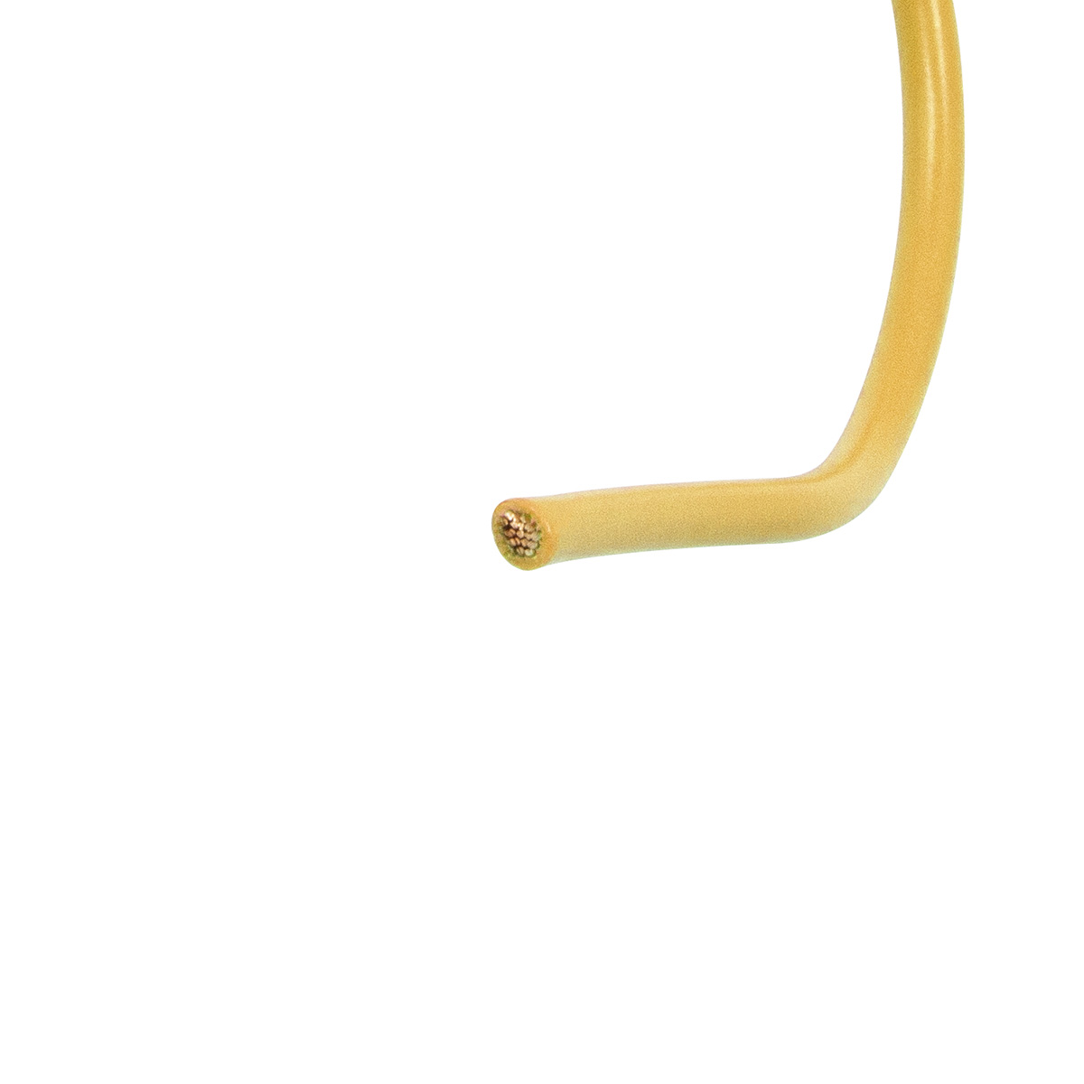 Primary Wire - Rated 80°C 12 AWG, Yellow 12 Ft. - Thumbnail 3