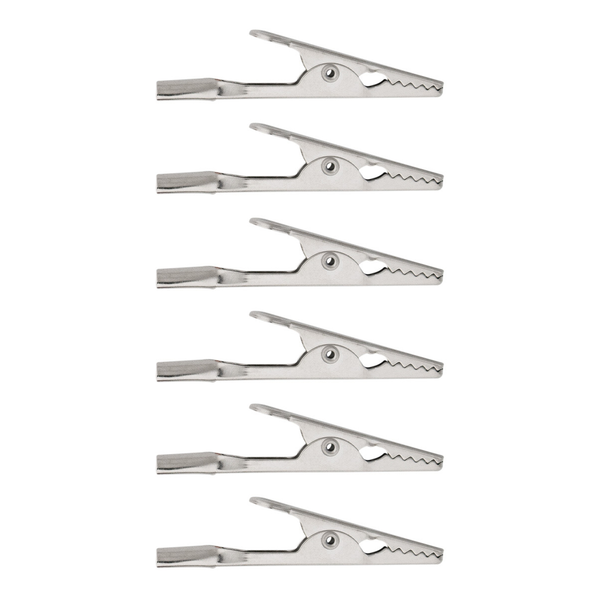 2" 10 Amp Alligator Test Clip, 6 Pcs. - Thumbnail 5