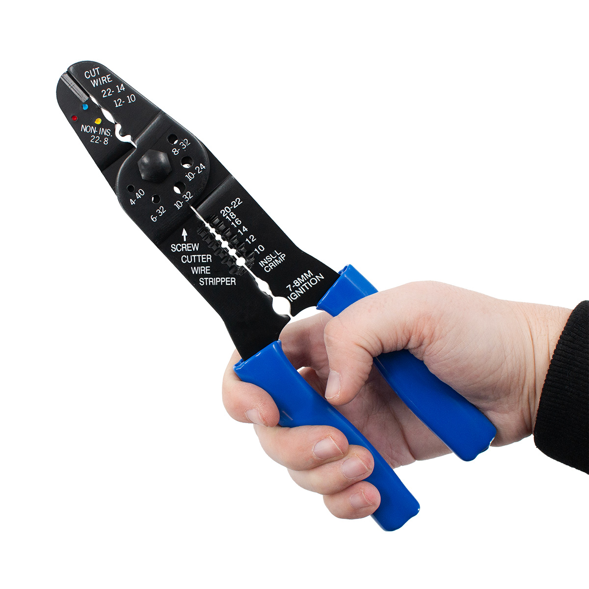 Deluxe Crimping Tool 22-10 AWG, 1 Pc. - Thumbnail 7