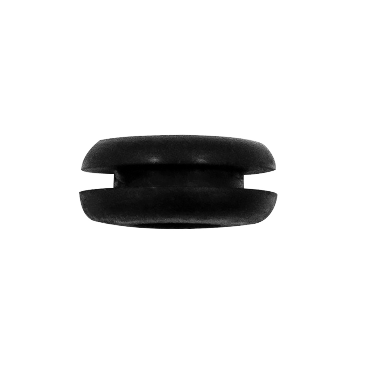 3/8" Mounting Hole Black Vinyl Grommet (13-Pack) - Thumbnail 3