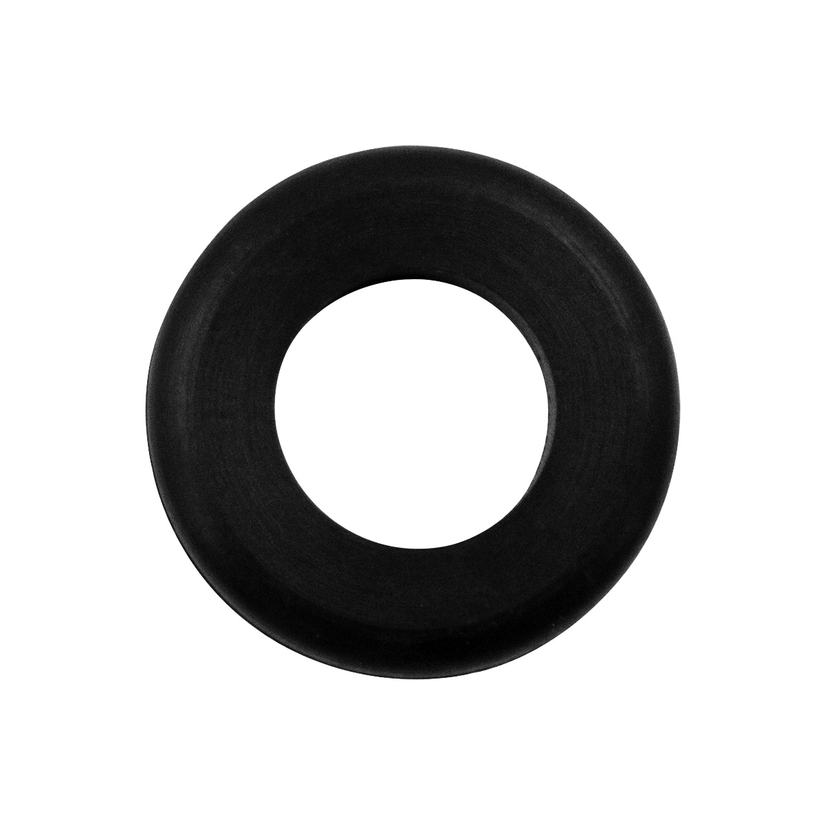1" Mounting Hole Black Vinyl Grommet (4-Pack) - Thumbnail 2