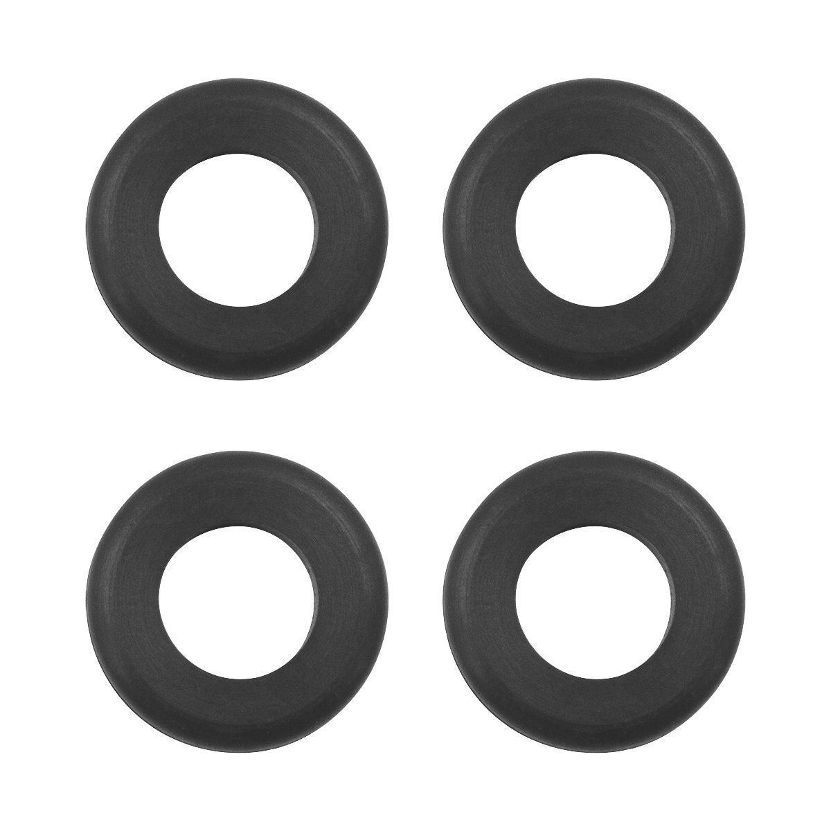 1" Mounting Hole Black Vinyl Grommet (4-Pack) - Thumbnail 4