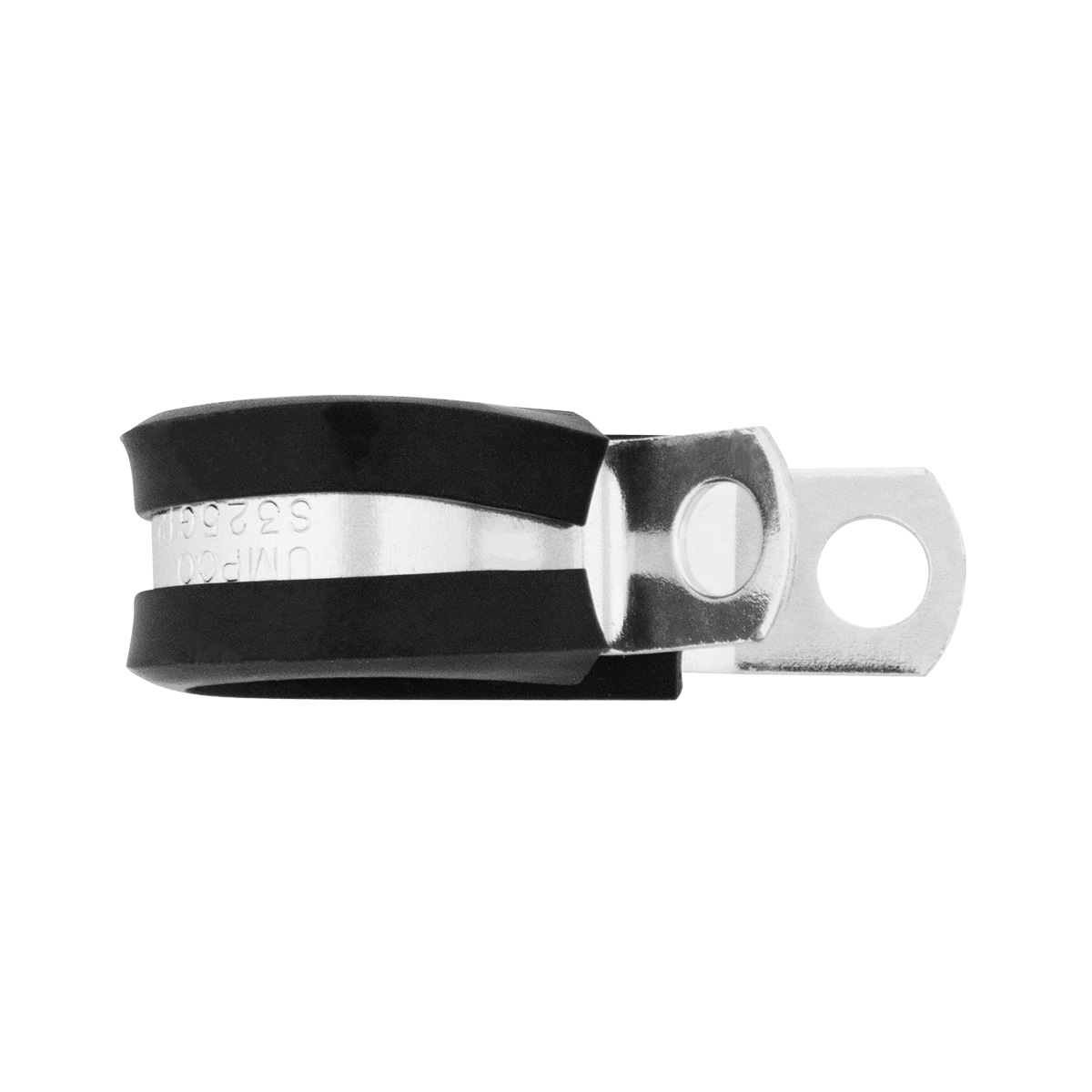 3/4" I.D. Santoprene Insulated Clamps w/ 1/4" Mounting Hole (10-Pack) - Thumbnail 3