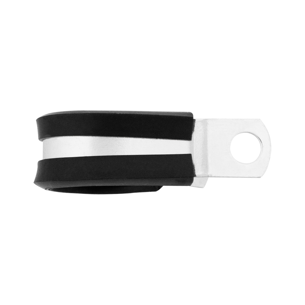 3/4" I.D. Santoprene Insulated Clamps w/ 1/4" Mounting Hole (10-Pack) - Thumbnail 4