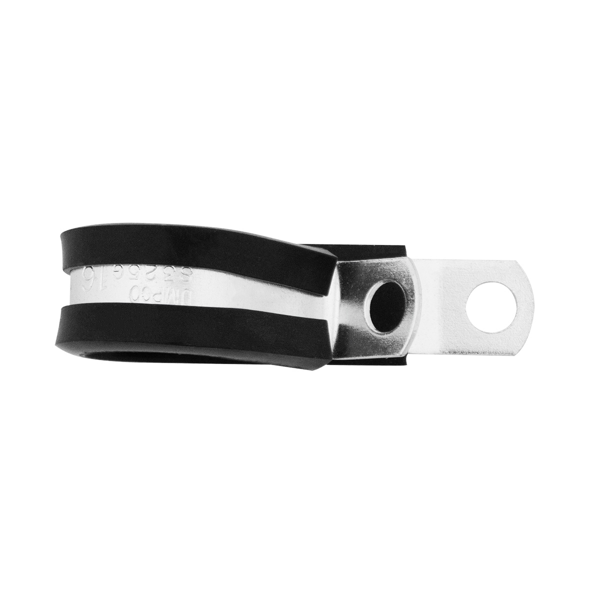 1" I.D. Santoprene Insulated Clamps w/ 1/4" Mounting Hole (10-Pack) - Thumbnail 3