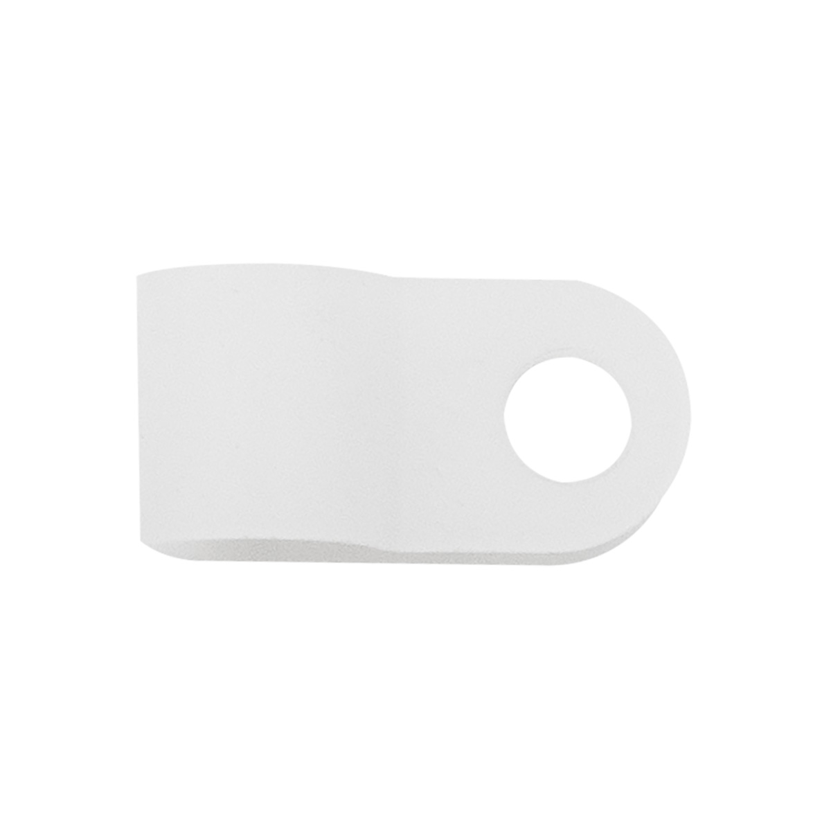 1/4" I.D. Natural Nylon Cable Clamps (25-Pack) - Thumbnail 3