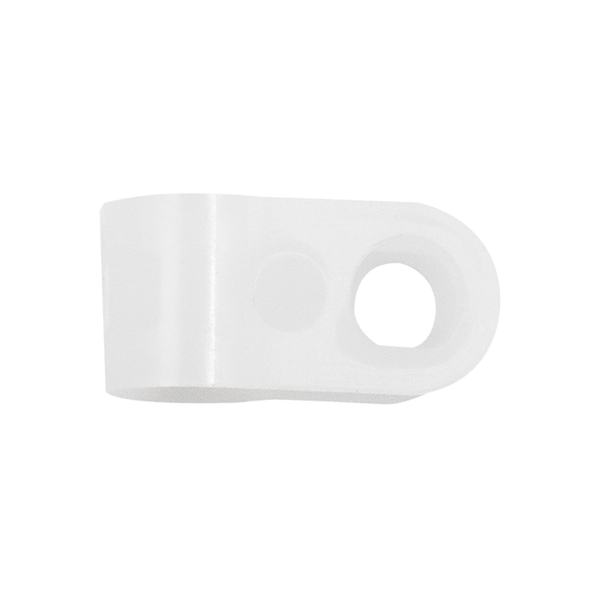 1/4" I.D. Natural Nylon Cable Clamps (25-Pack) - Thumbnail 4