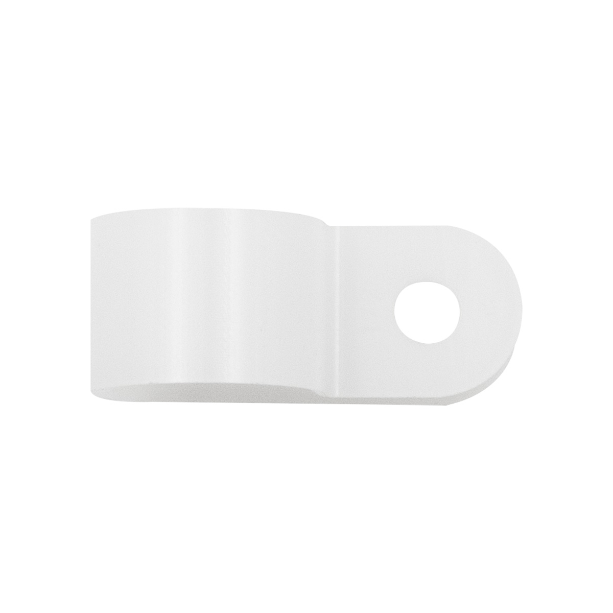 1/2" I.D. Natural Nylon Cable Clamps (15-Pack) - Thumbnail 3