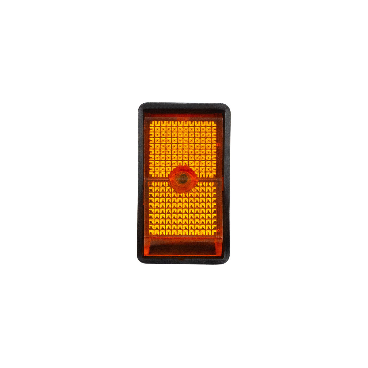 Amber Illum Jumbo Rocker 16 Amp 12V S.P.S.T. On/Off 1 Pc. - Thumbnail 4