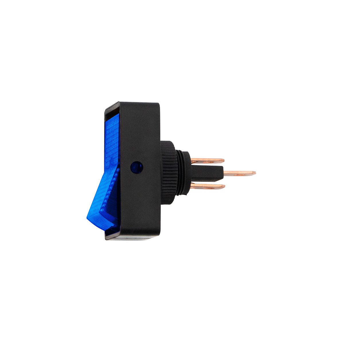 Blue Illum Jumbo Rocker 16 Amp 12V S.P.S.T. On/Off 1 Pc. - Thumbnail 2