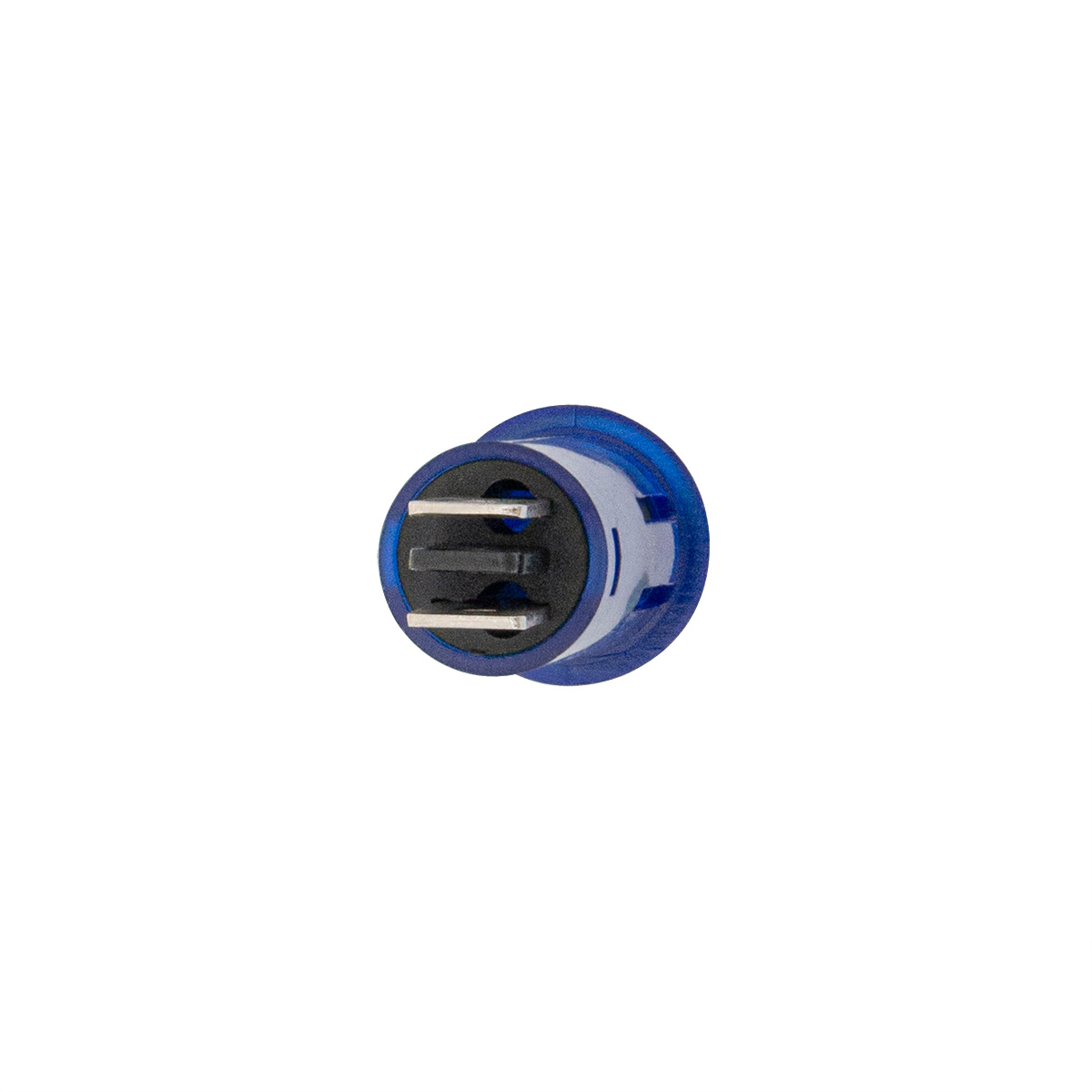 Blue Warning Light 16 Amp 12V w/2 Lucar Terminals, 1 Pc. - Thumbnail 3
