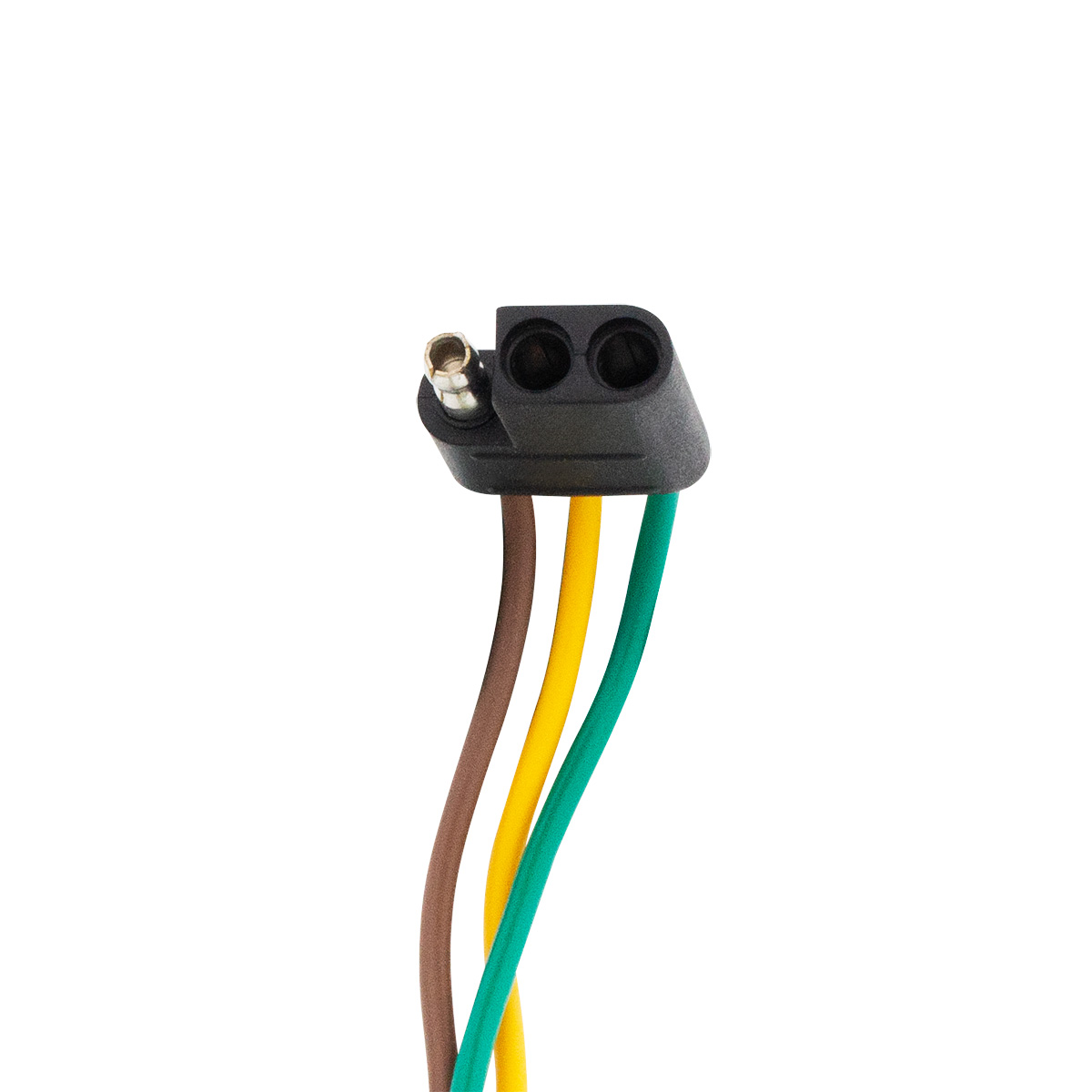 3-Way Flat Molded M/FM Trailer Connectors w/ Polarized Plugs, 1 Pc. - Thumbnail 3