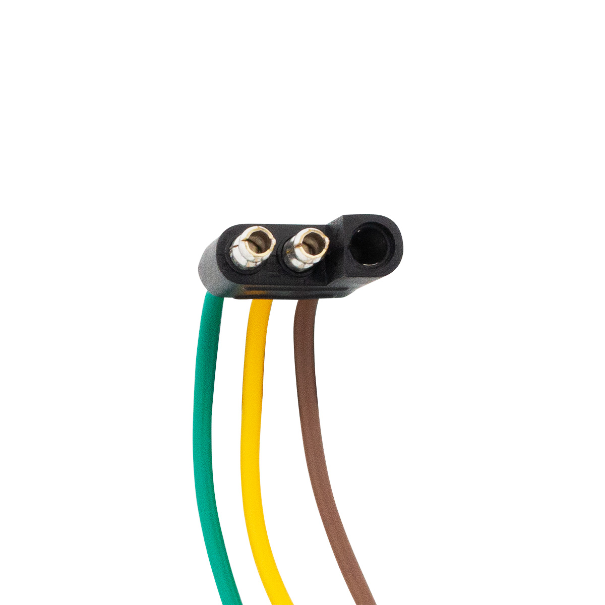 3-Way Flat Molded M/FM Trailer Connectors w/ Polarized Plugs, 1 Pc. - Thumbnail 4