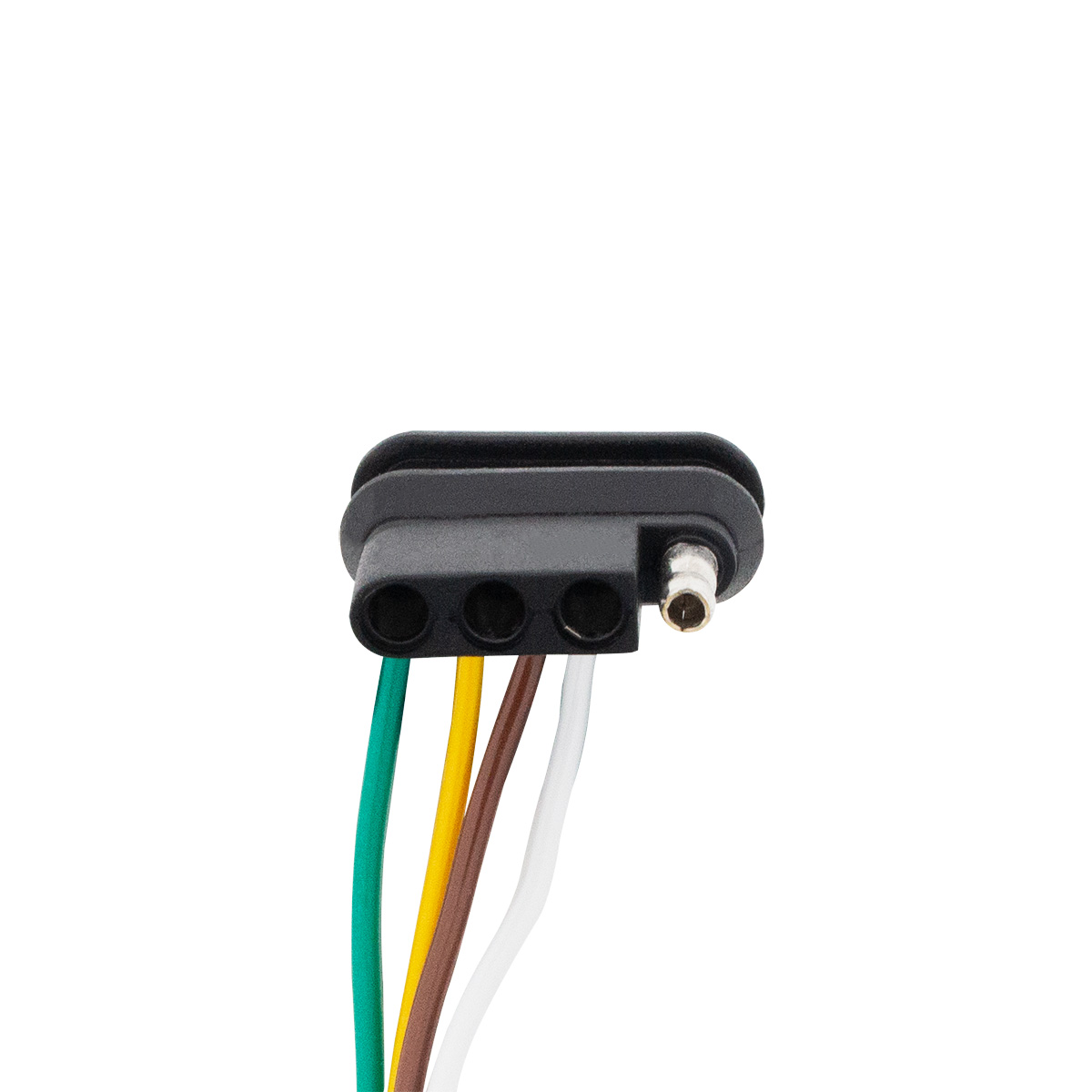 4-Way Flat Moisture Proof M/FM Trailer Connectors w/ Polarized Plugs, 1 Pc. - Thumbnail 4