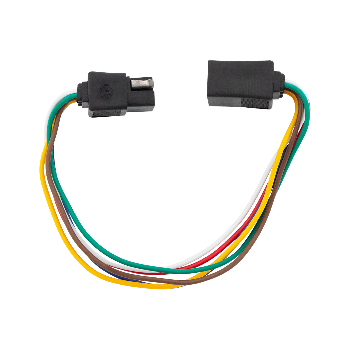 6-Way Squared Moisture Proof M/FM Trailer Connectors w/ Polarized Plugs, 1 Pc. - Thumbnail 2