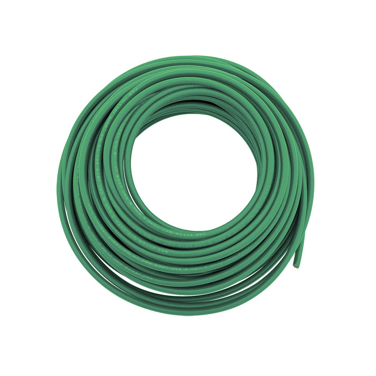Primary Wire - Rated 80°C 18 AWG, Green 30 Ft.