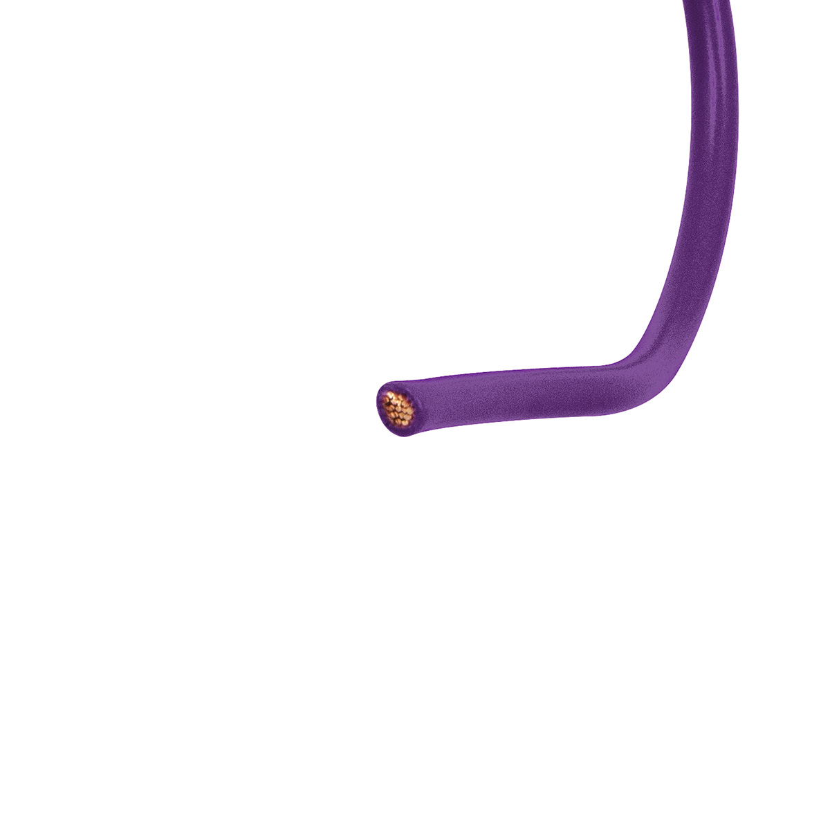 Primary Wire - Rated 105°C 12 AWG, Purple 12 Ft. - Thumbnail 3