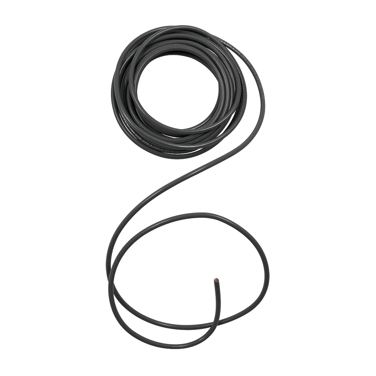 Primary Wire - Rated 80°C 12 AWG, Black 12 Ft. - Thumbnail 2