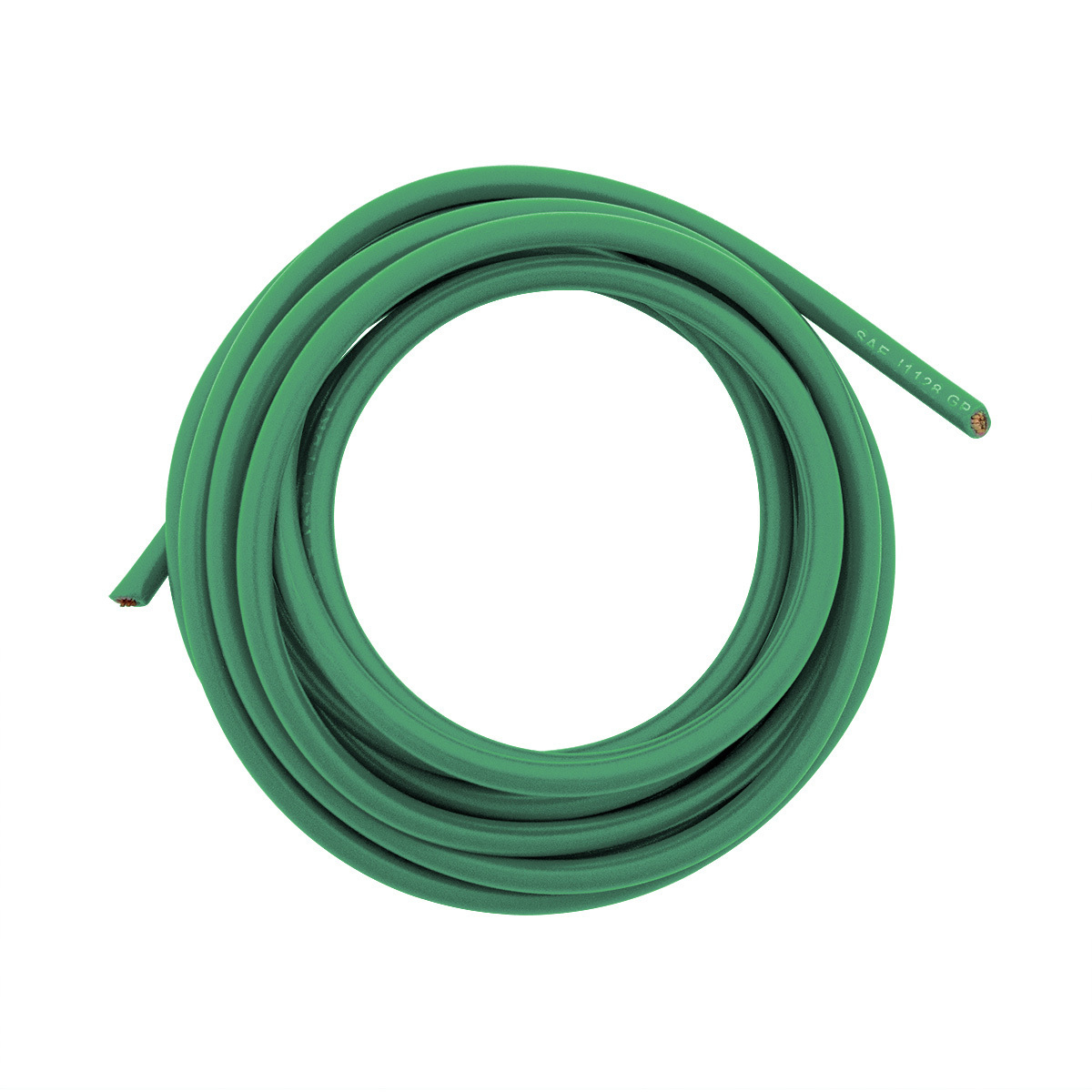 Primary Wire - Rated 80°C 10 AWG, Green 8 Ft. - Thumbnail 4