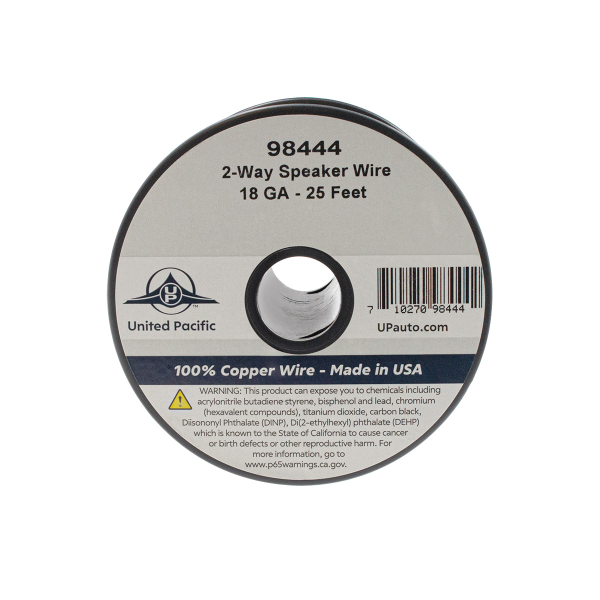 Speaker Wire Bonded - 18 AWG 2-Way, PVC Insulated Copper Wire 25 Ft. - Thumbnail 2