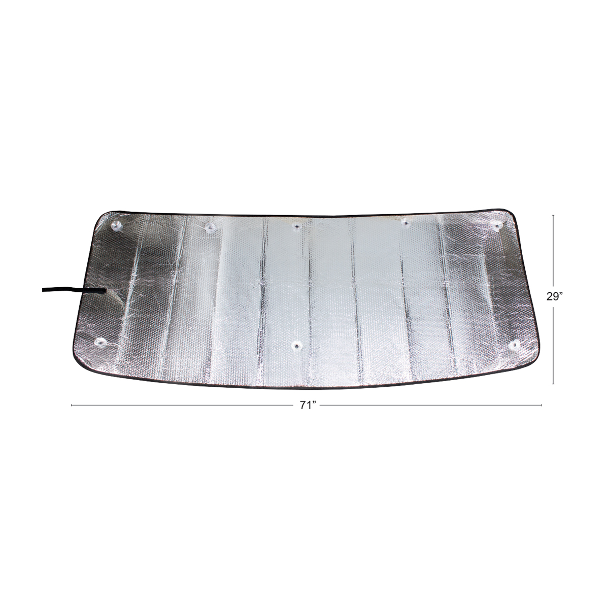 Windshield Sunshade For 2013-2021 Peterbilt 579 - Thumbnail 4