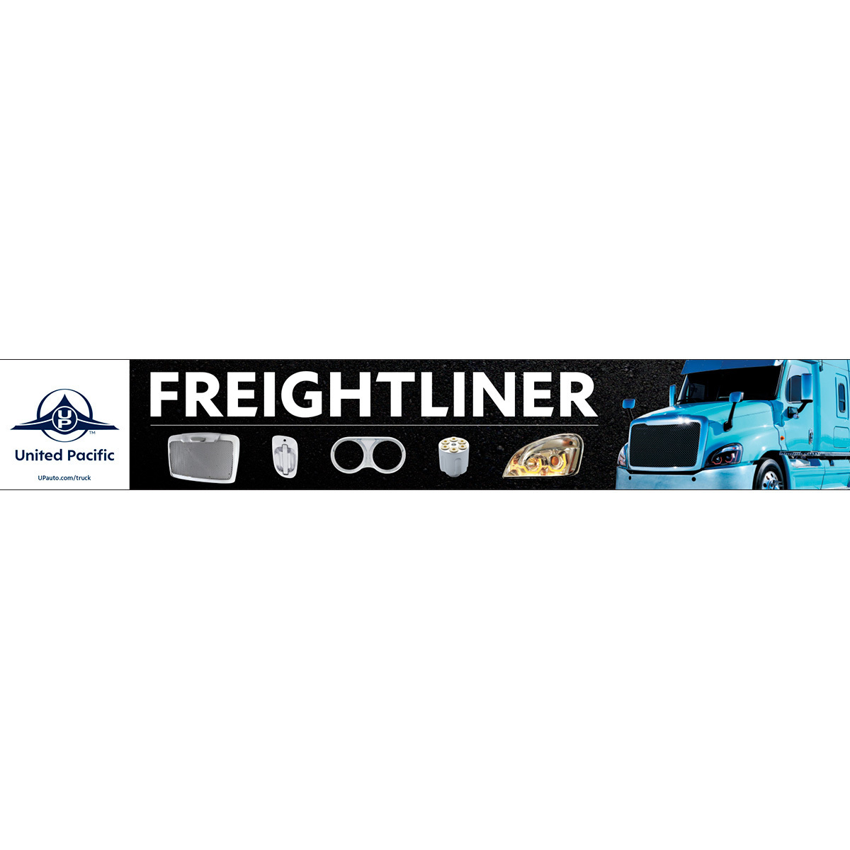 46" X 7" Freightliner Header Sign - Thumbnail 2